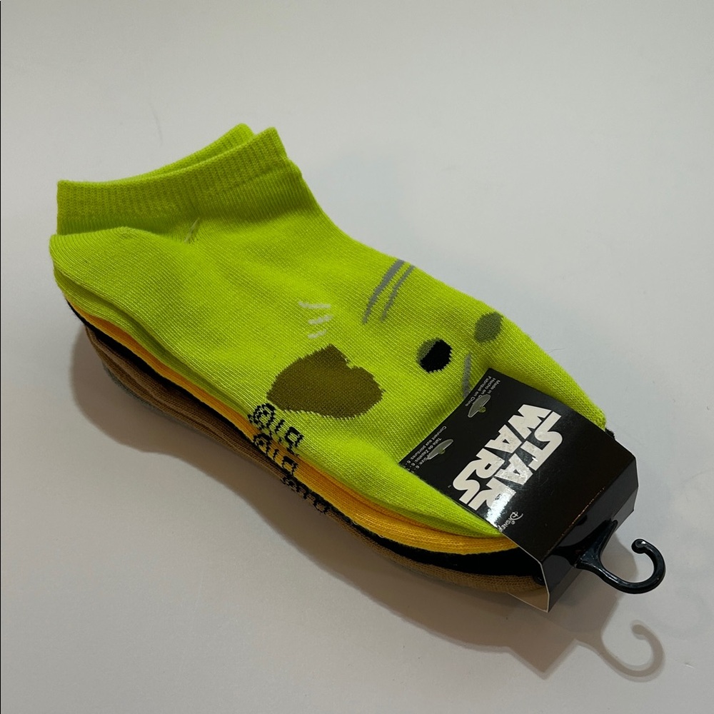 Star Wars Bright Green and Yellow Socks